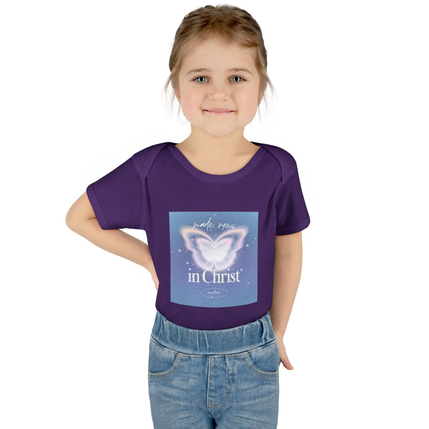 Infant/Toddler Onsie - Made New Butterfly