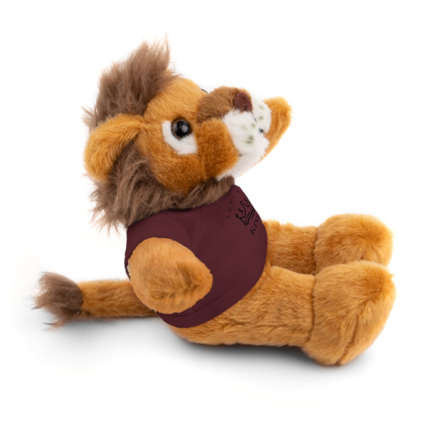 Plush Animals- Jesus is King Pattern