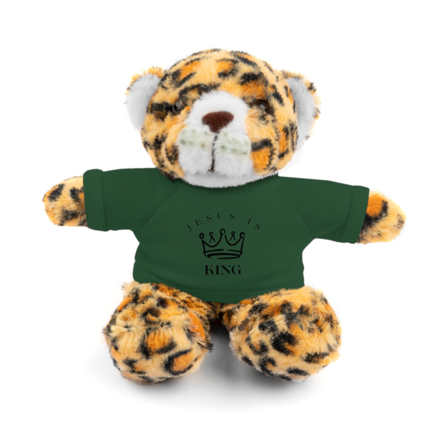 Plush Animals- Jesus is King Pattern