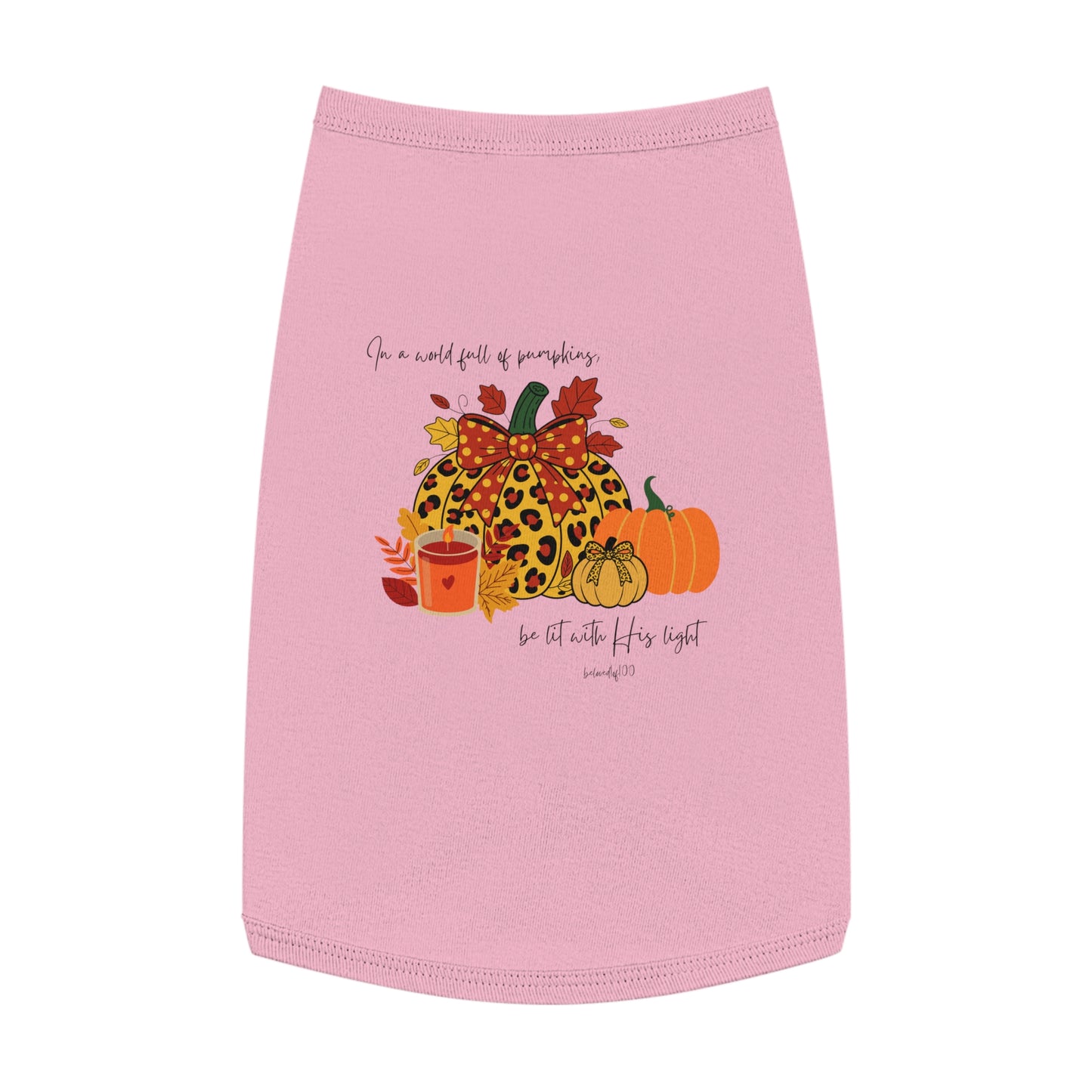 Pet Tee- Pumpkins