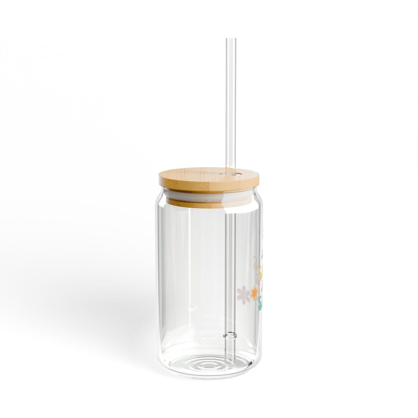 Glass Tumbler- Jesus Saves Pattern