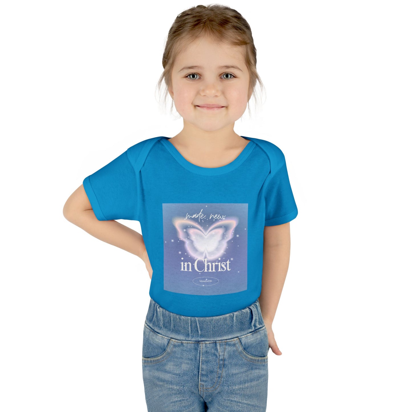 Infant/Toddler Onsie - Made New Butterfly