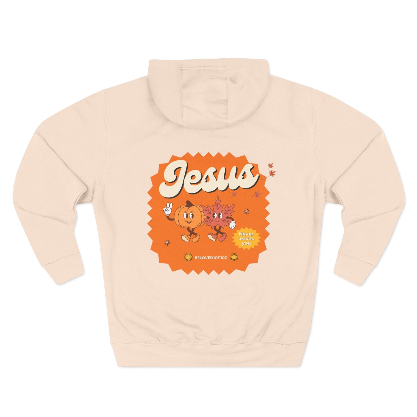 Hoodie - Jesus Never Leaves