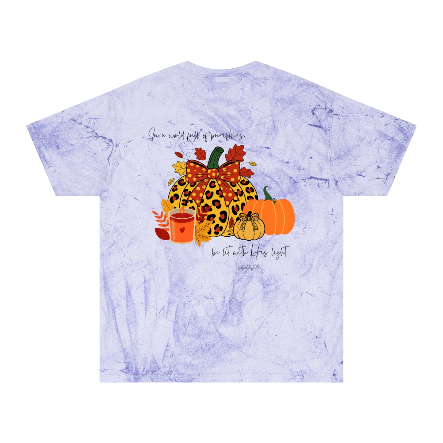 Adult Tee Color Blast - Pumpkins