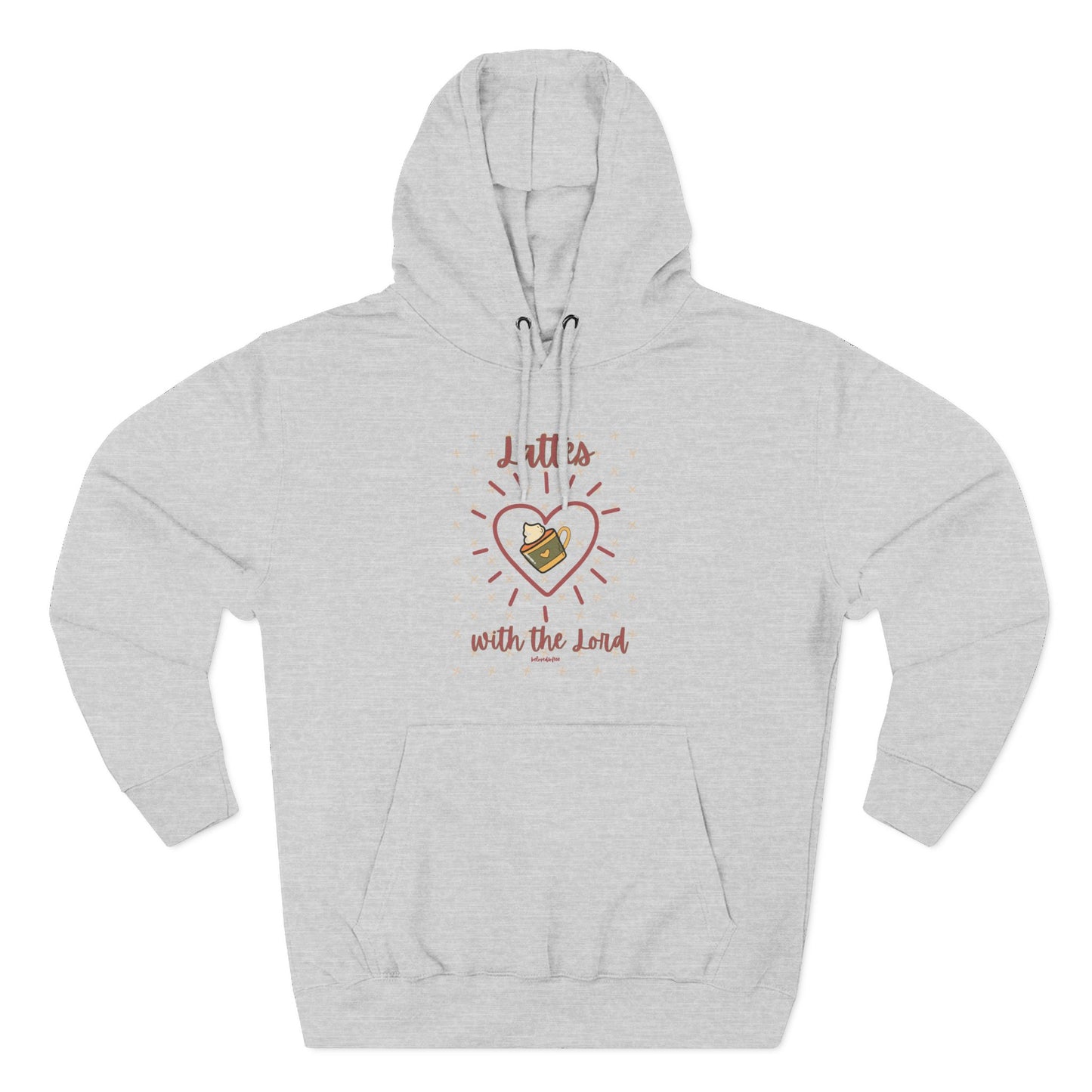 Hoodie - Lattes with the Lord