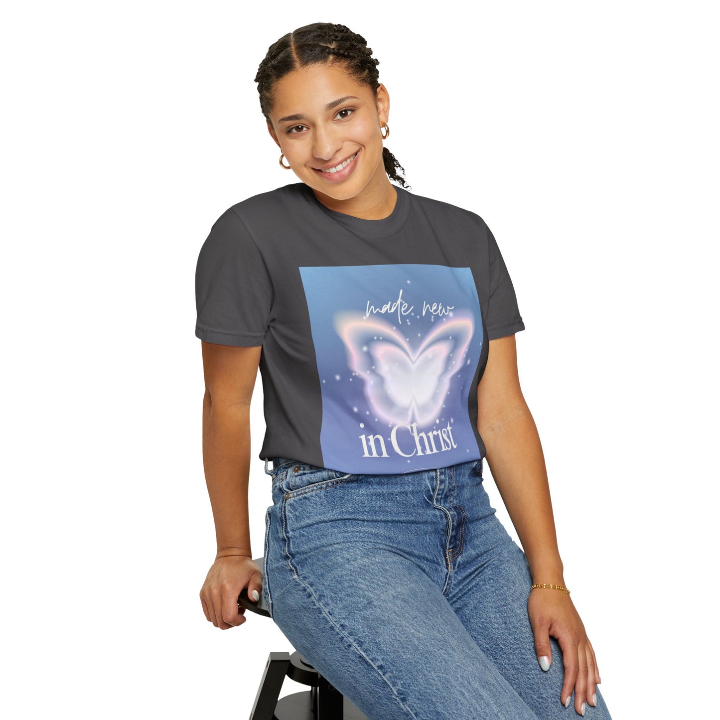 Adult Tee - Made New Butterfly