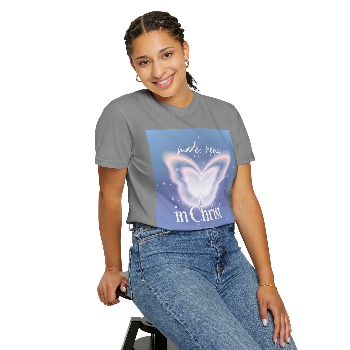 Adult Tee - Made New Butterfly