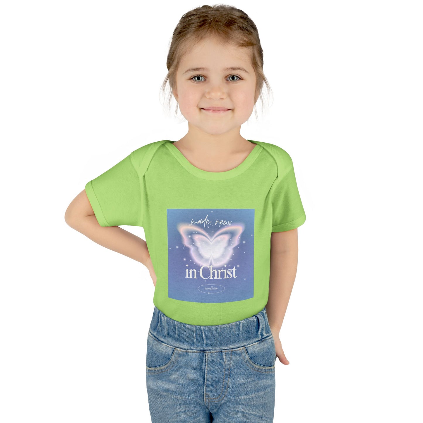 Infant/Toddler Onsie - Made New Butterfly