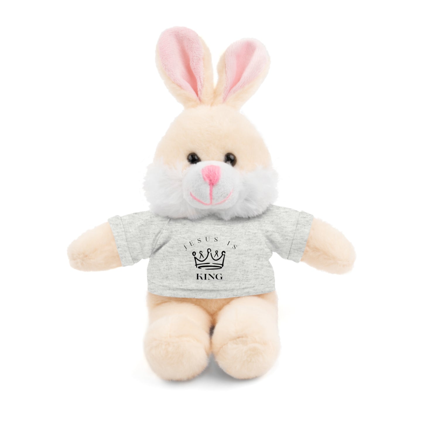 Plush Animals- Jesus is King Pattern