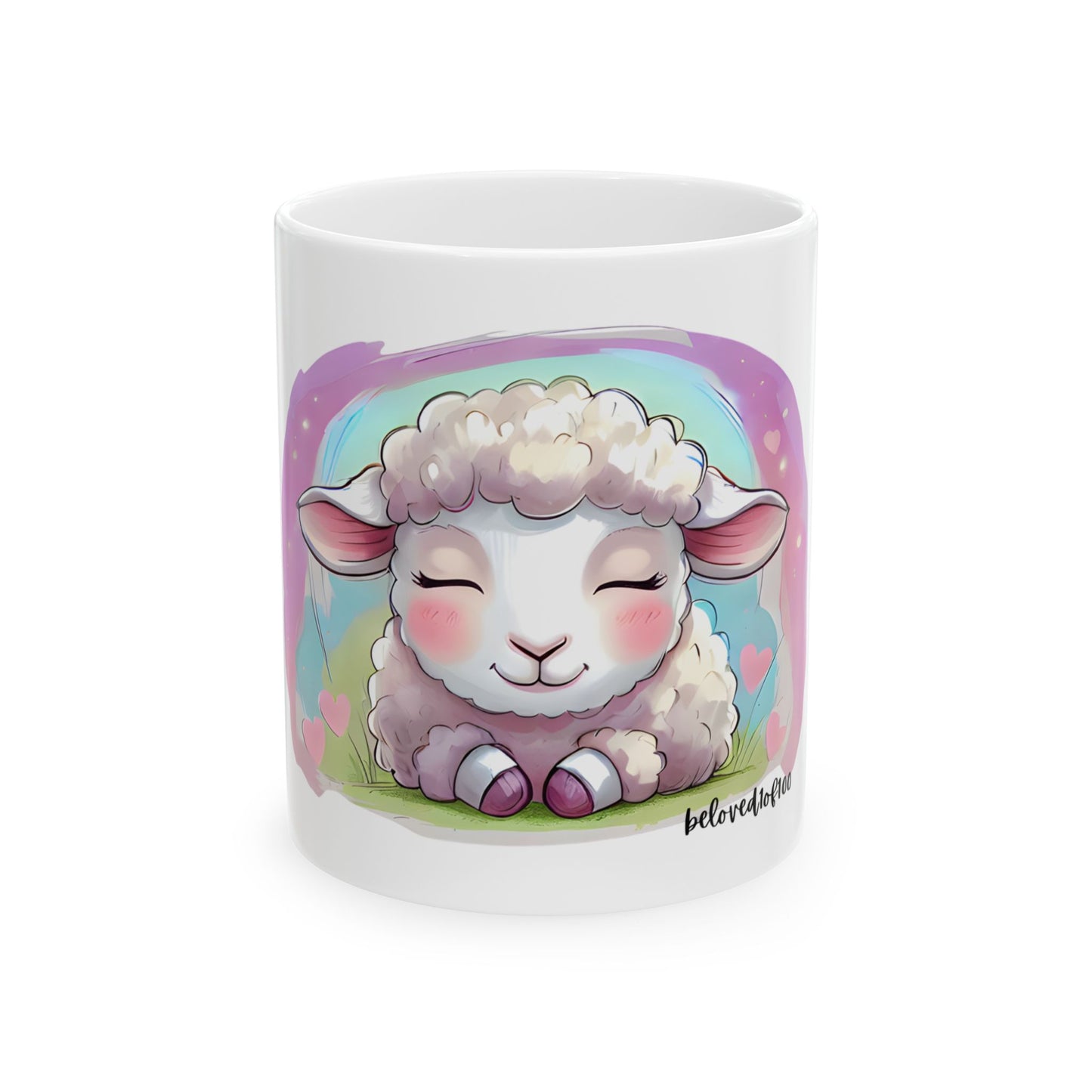Ceramic Mug- beloved1of100 Pattern