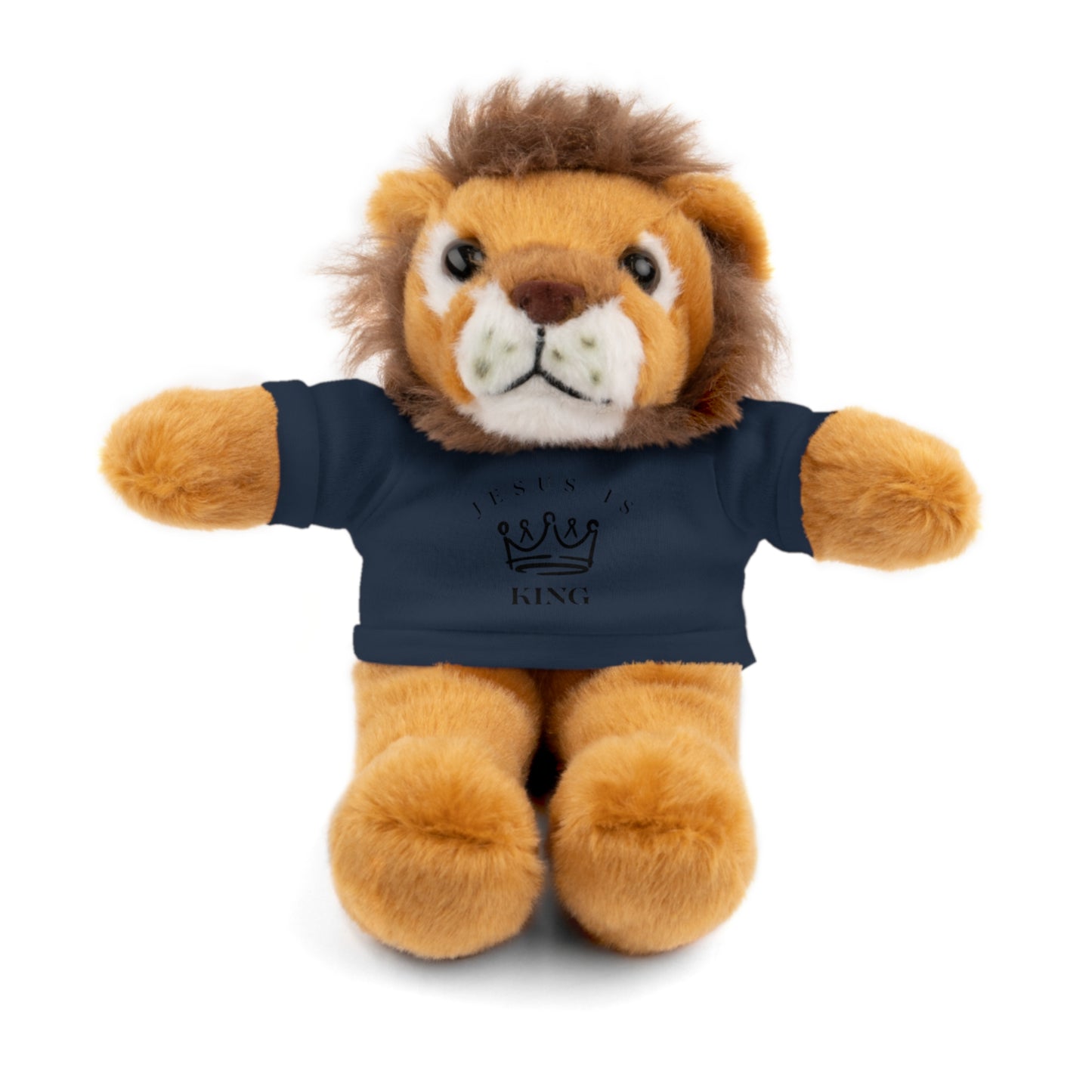 Plush Animals- Jesus is King Pattern