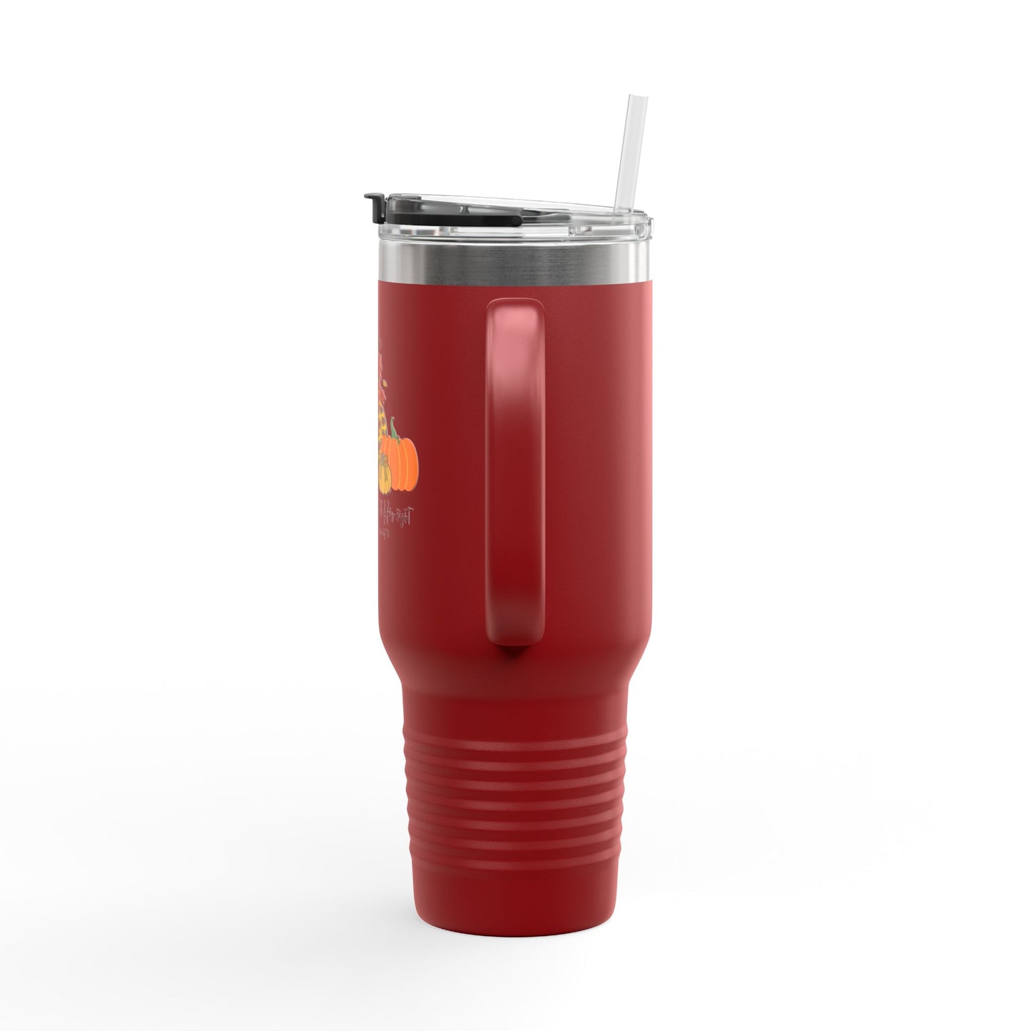 Insulated Travel Mug, 40oz - Pumpkins