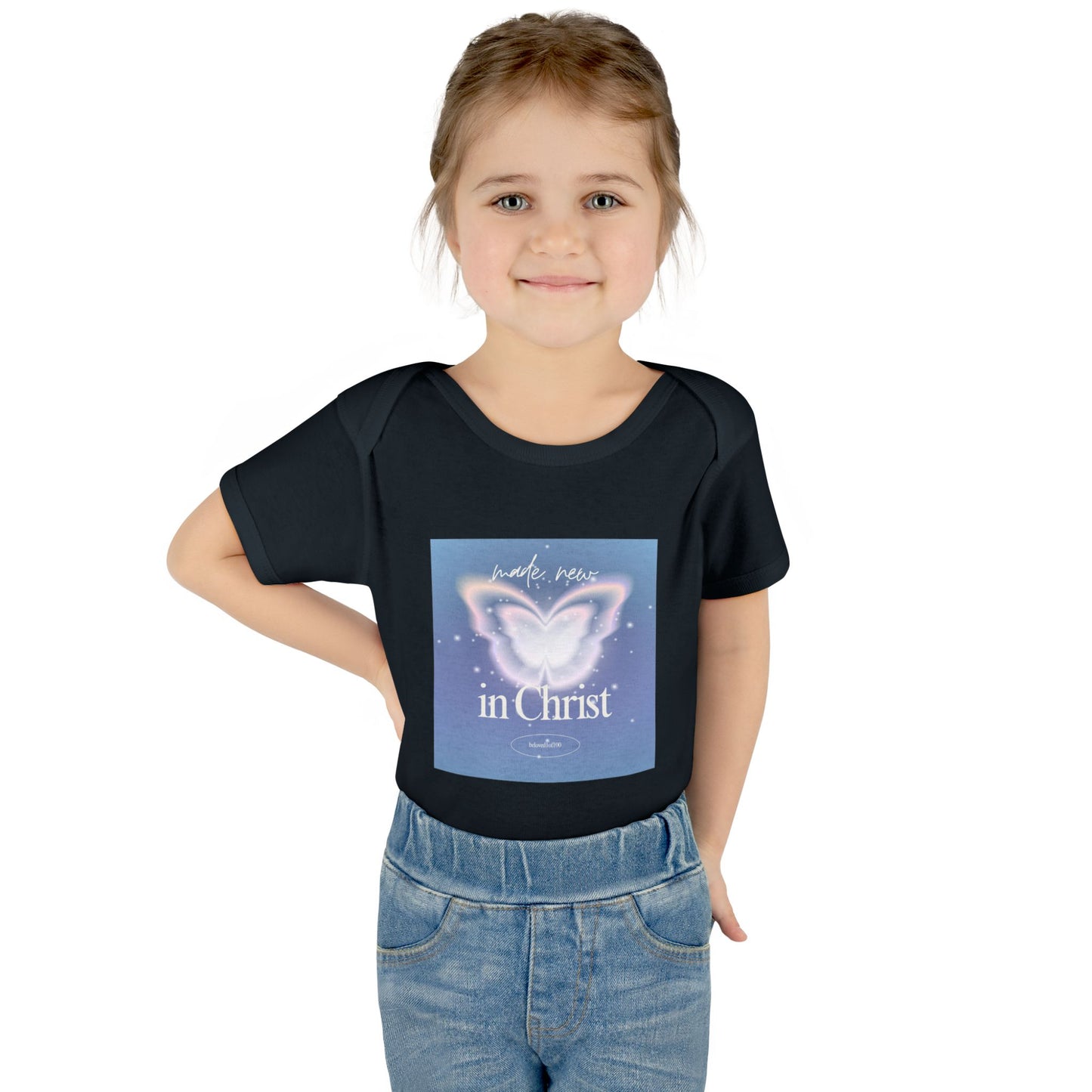 Infant/Toddler Onsie - Made New Butterfly
