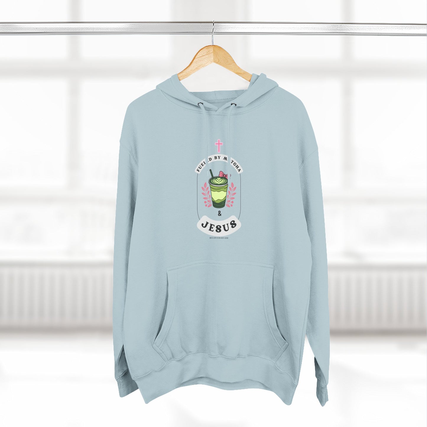 Hoodie - Matcha & Jesus