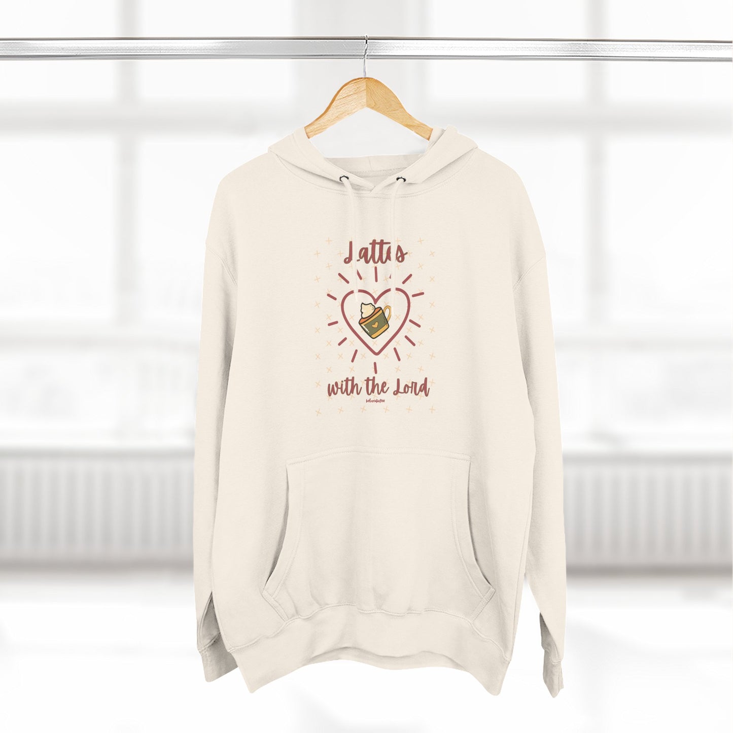 Hoodie - Lattes with the Lord