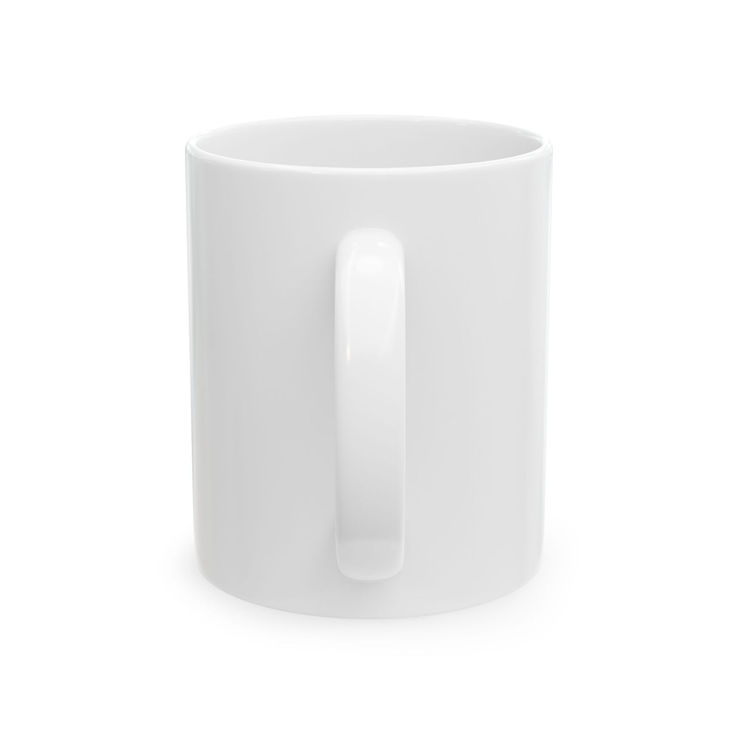 Ceramic Mug- Sobriety Sunflower Lilac Pattern