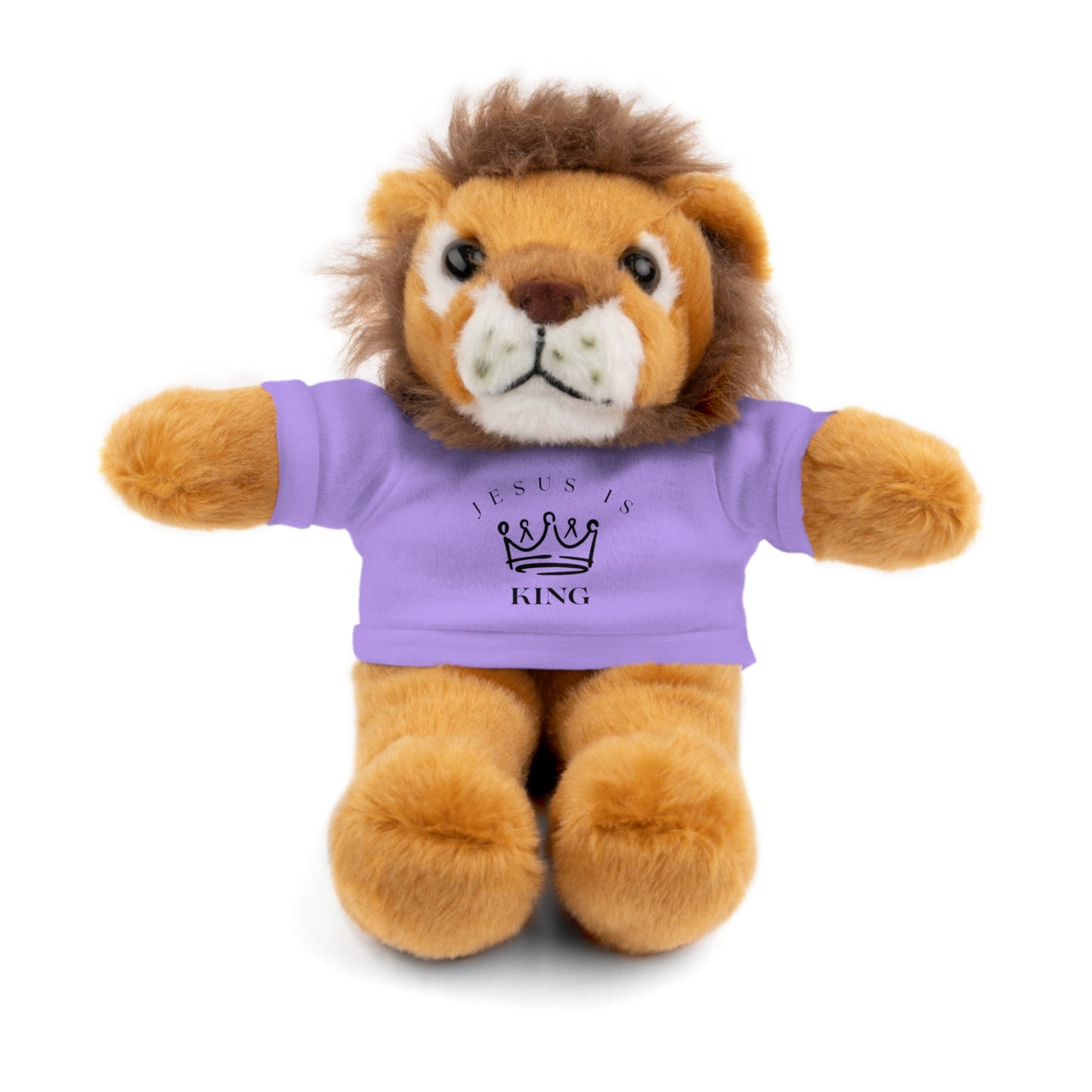 Plush Animals- Jesus is King Pattern