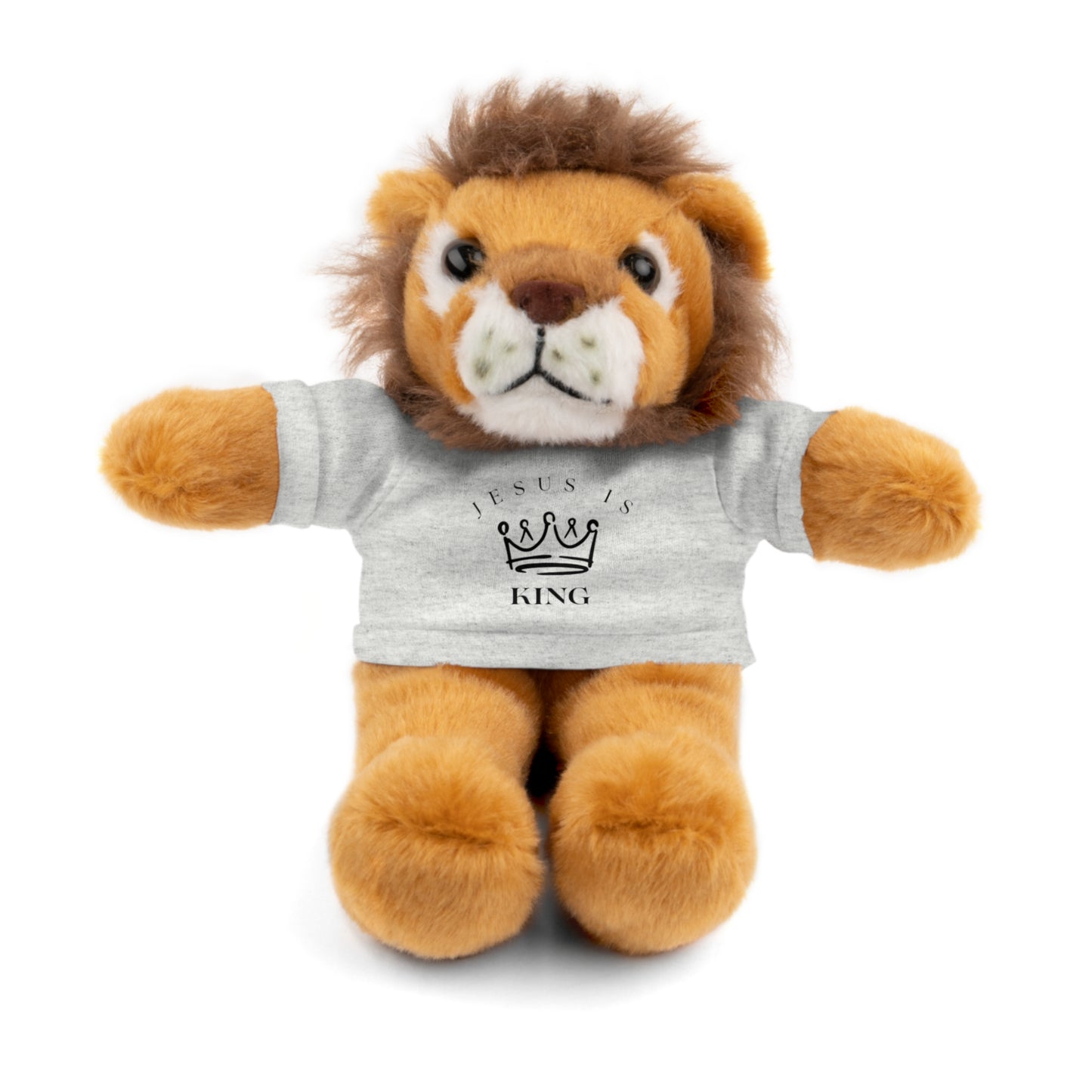 Plush Animals- Jesus is King Pattern