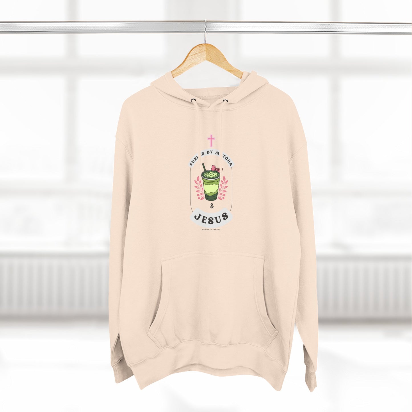 Hoodie - Matcha & Jesus