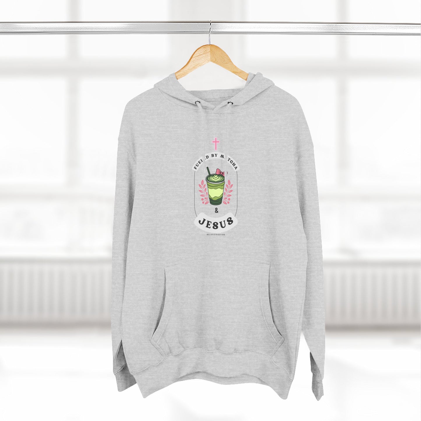Hoodie - Matcha & Jesus