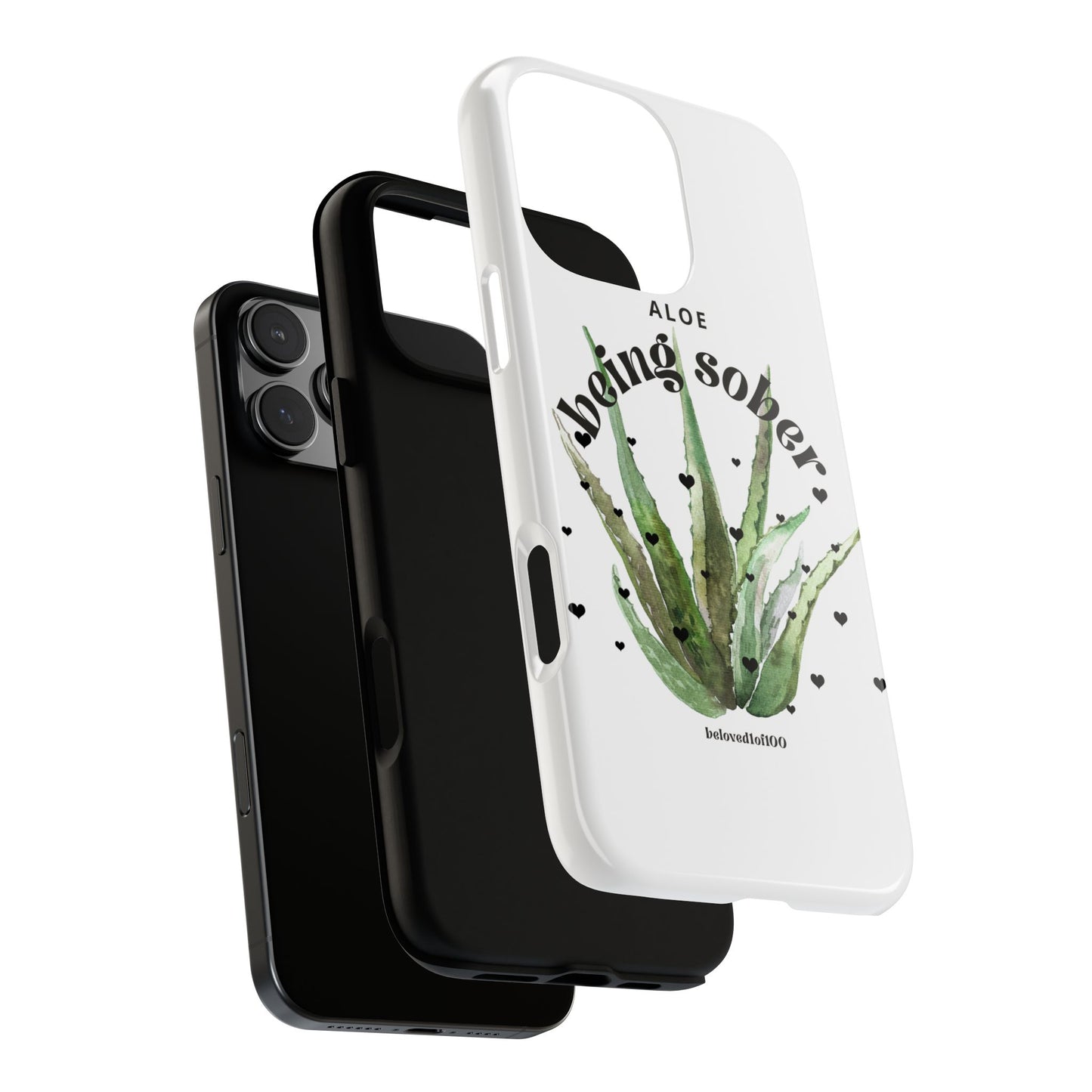 IPhone case - Aloe being sober
