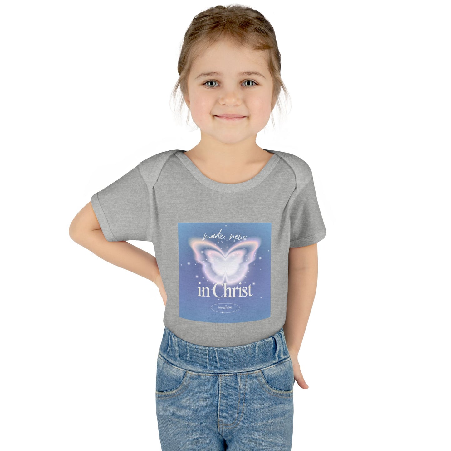 Infant/Toddler Onsie - Made New Butterfly