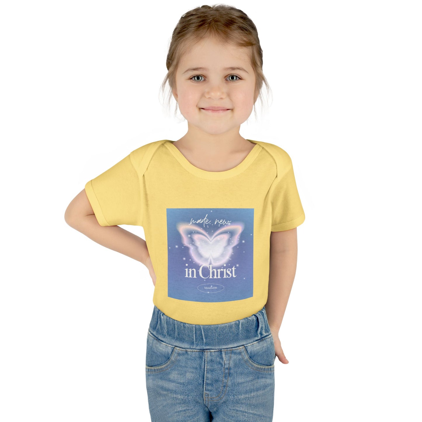 Infant/Toddler Onsie - Made New Butterfly