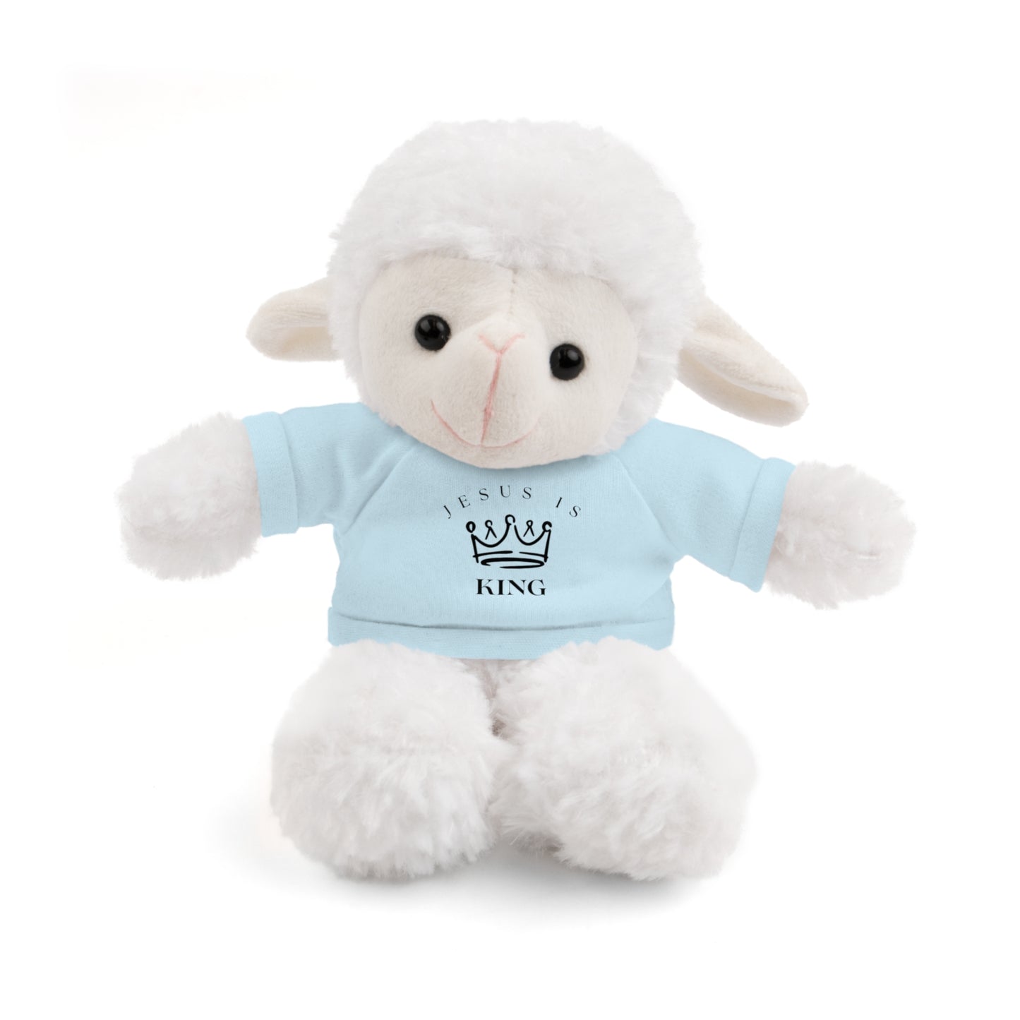 Plush Animals- Jesus is King Pattern