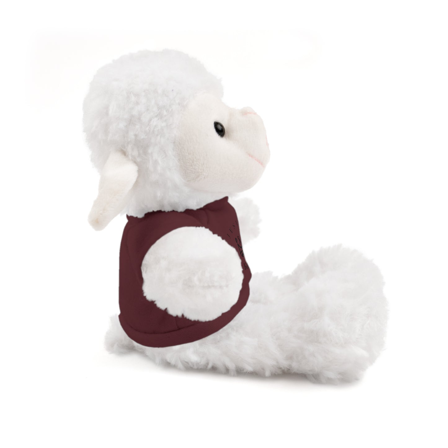 Plush Animals- Jesus is King Pattern
