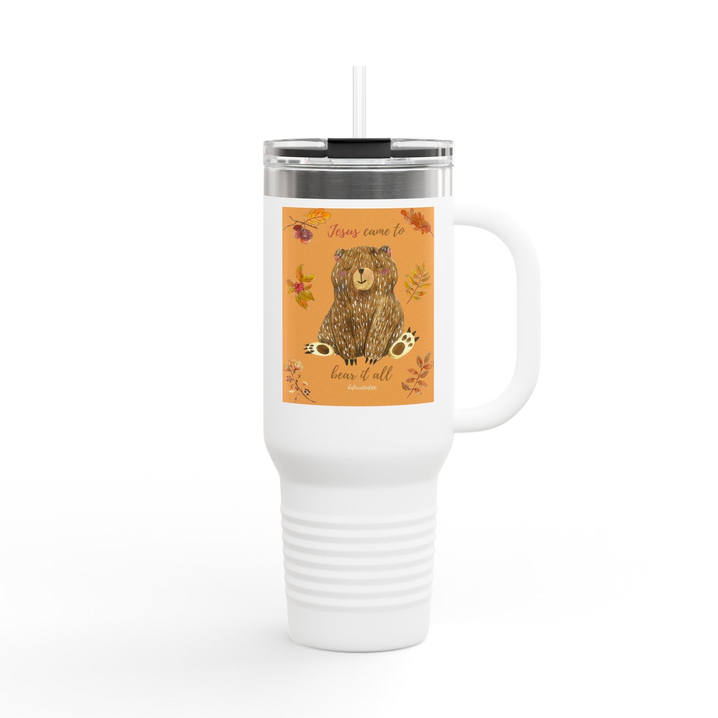 Insulated Travel Mug, 40oz - Bear it all