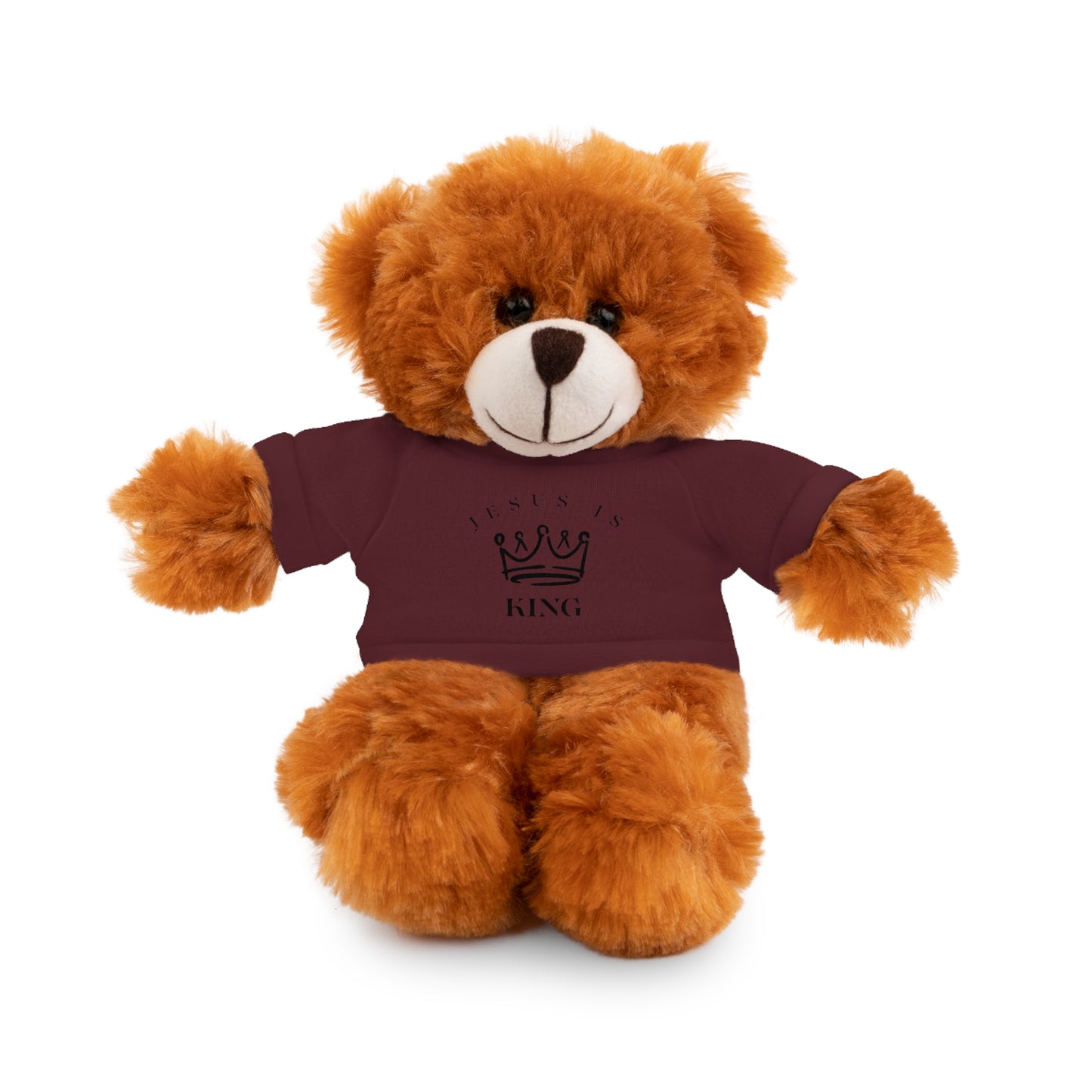 Plush Animals- Jesus is King Pattern