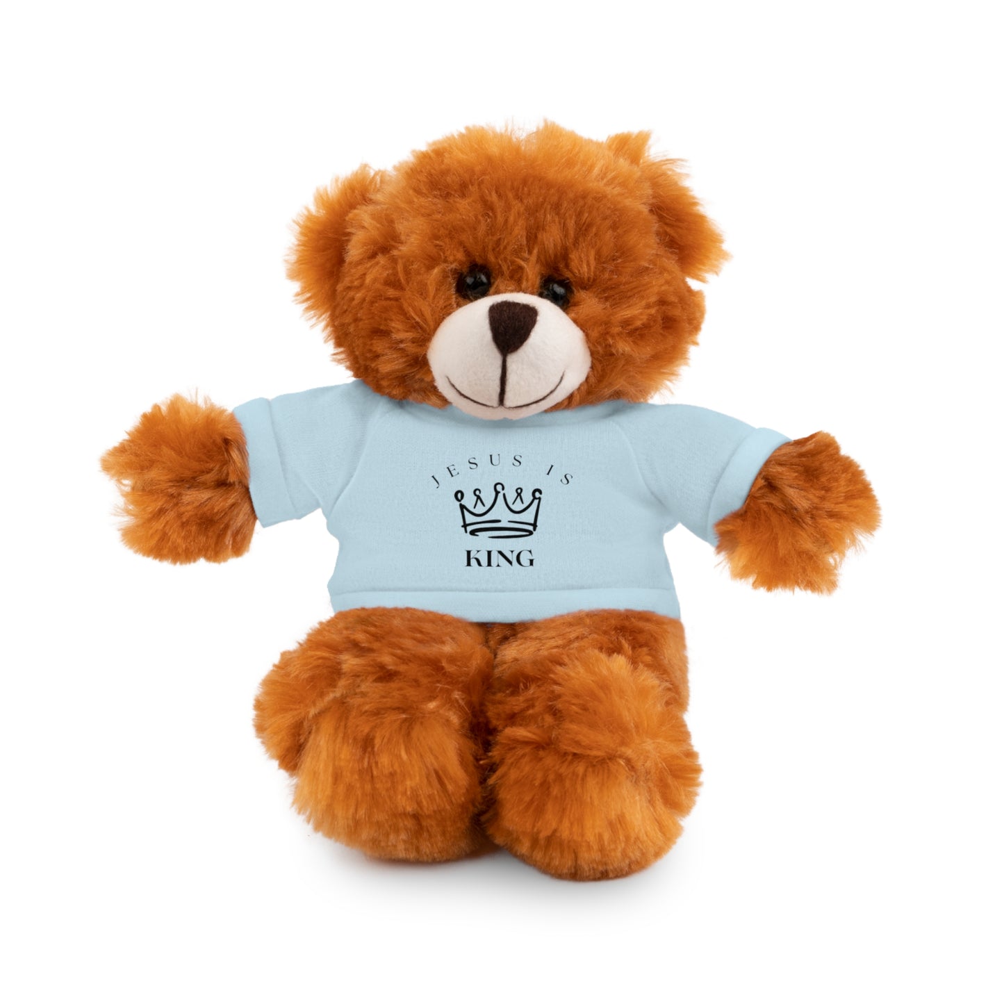 Plush Animals- Jesus is King Pattern