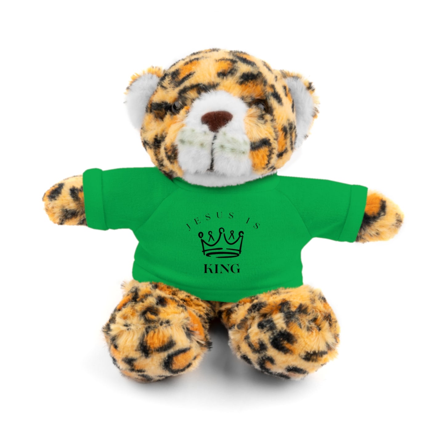 Plush Animals- Jesus is King Pattern