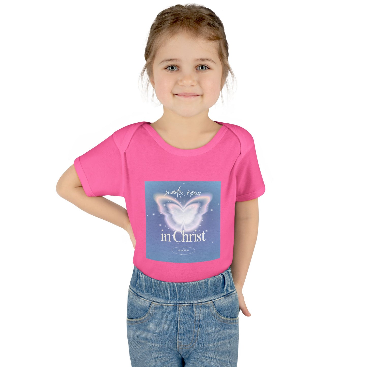 Infant/Toddler Onsie - Made New Butterfly
