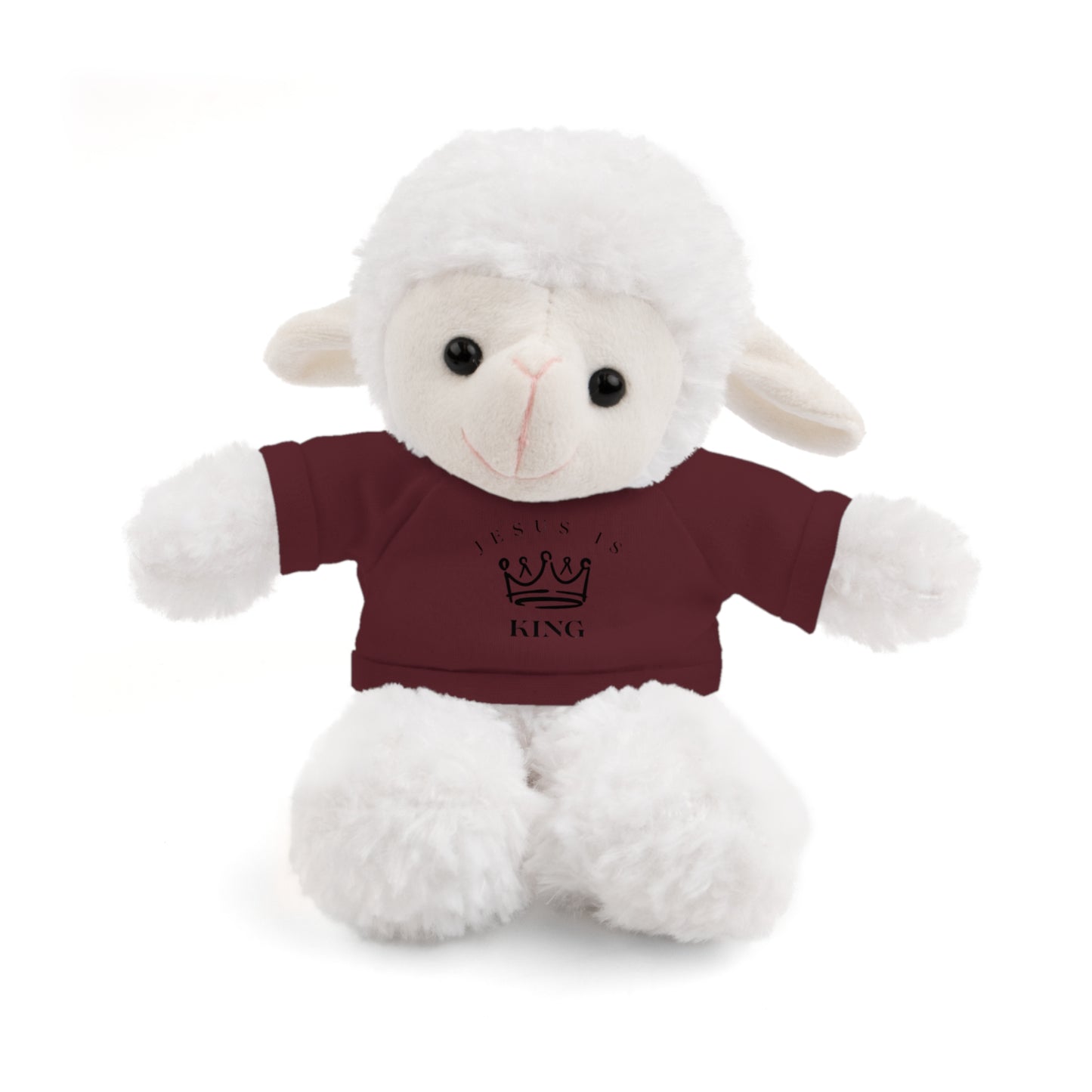 Plush Animals- Jesus is King Pattern