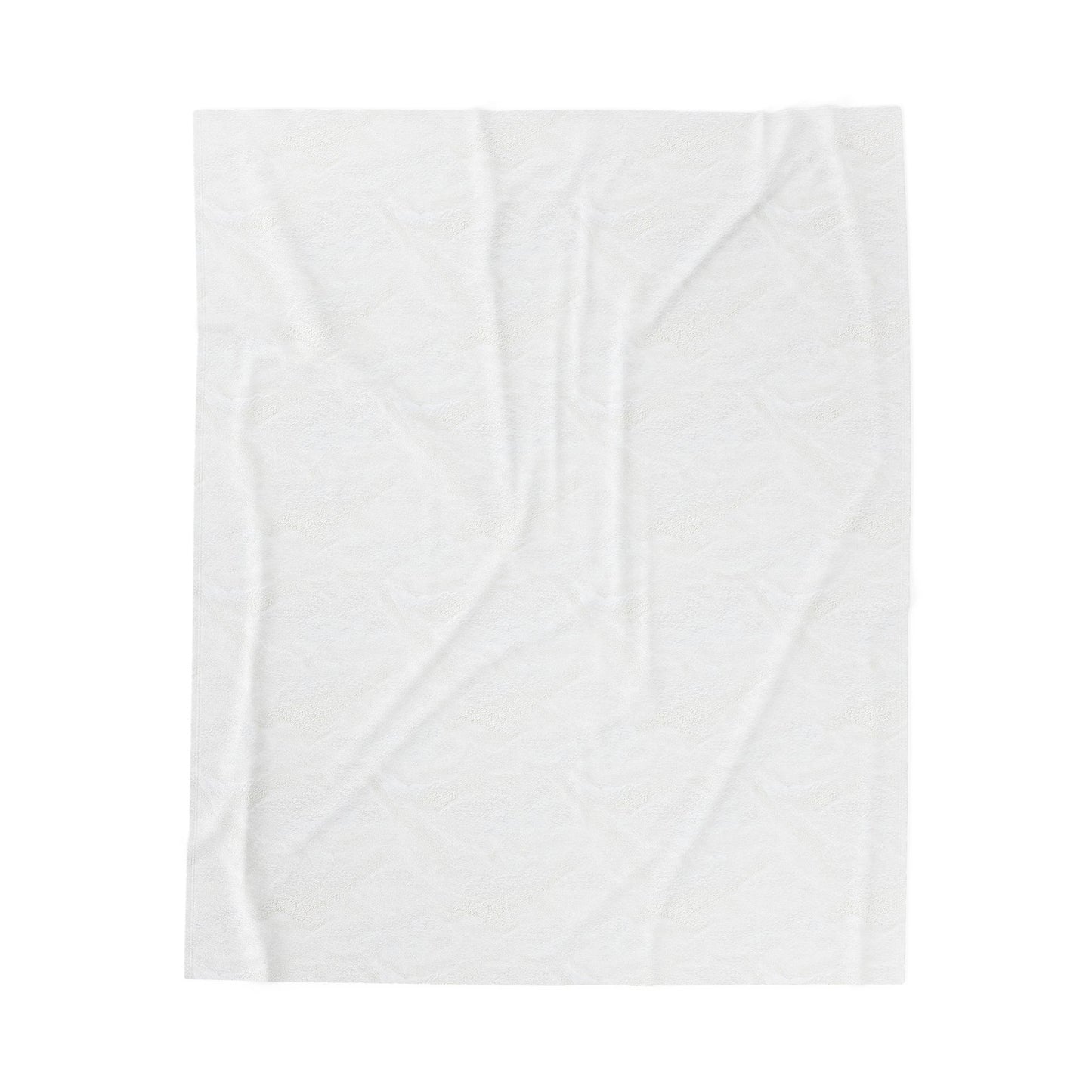 Plush Blanket- Peony Daisy Pattern