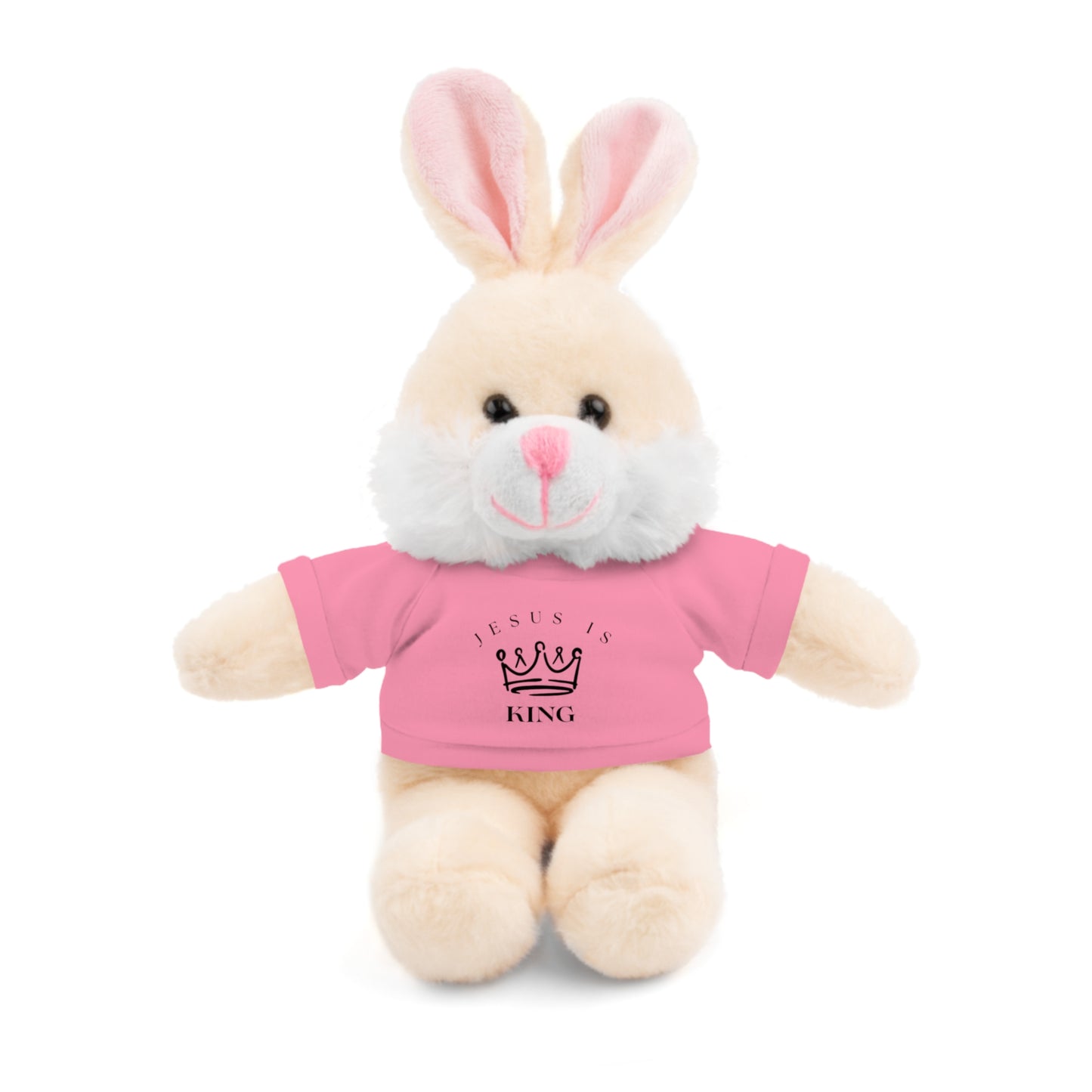Plush Animals- Jesus is King Pattern
