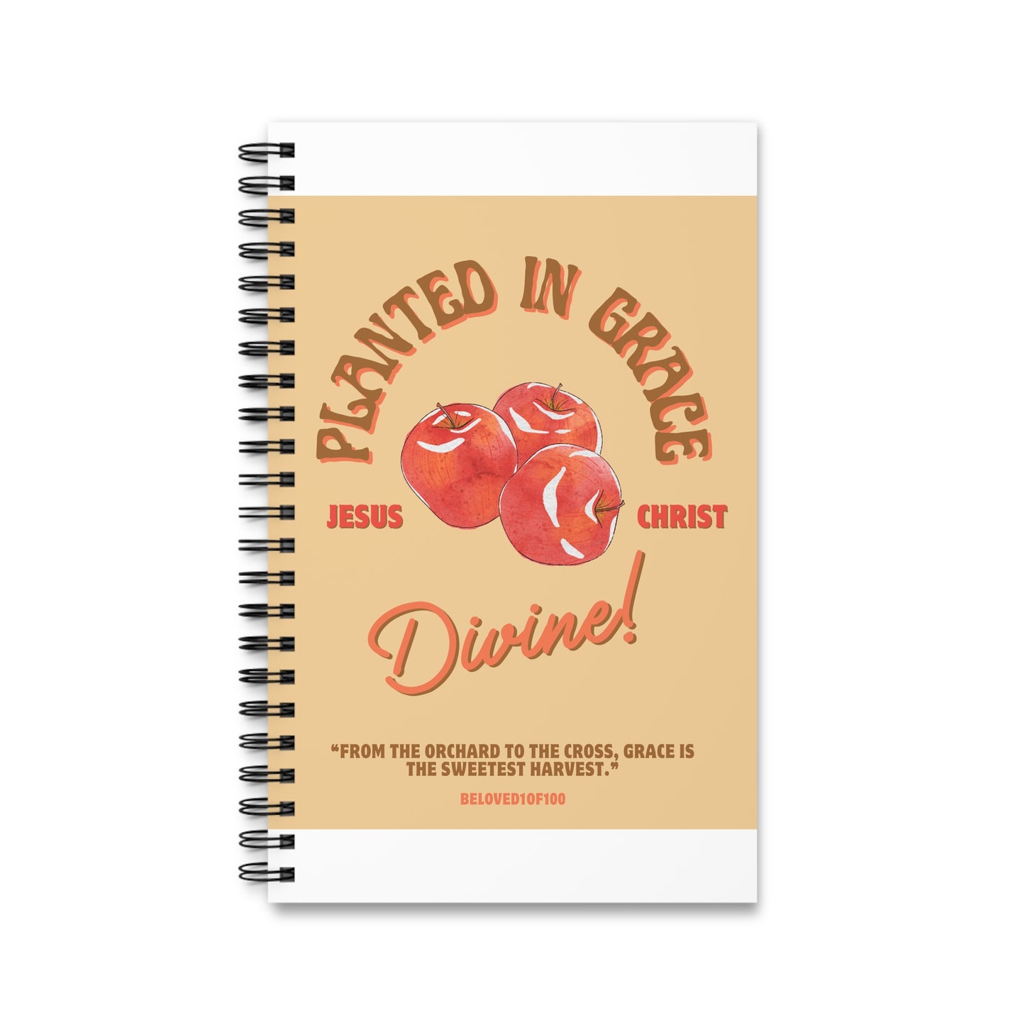 Spiral Notebook- Divine Apple