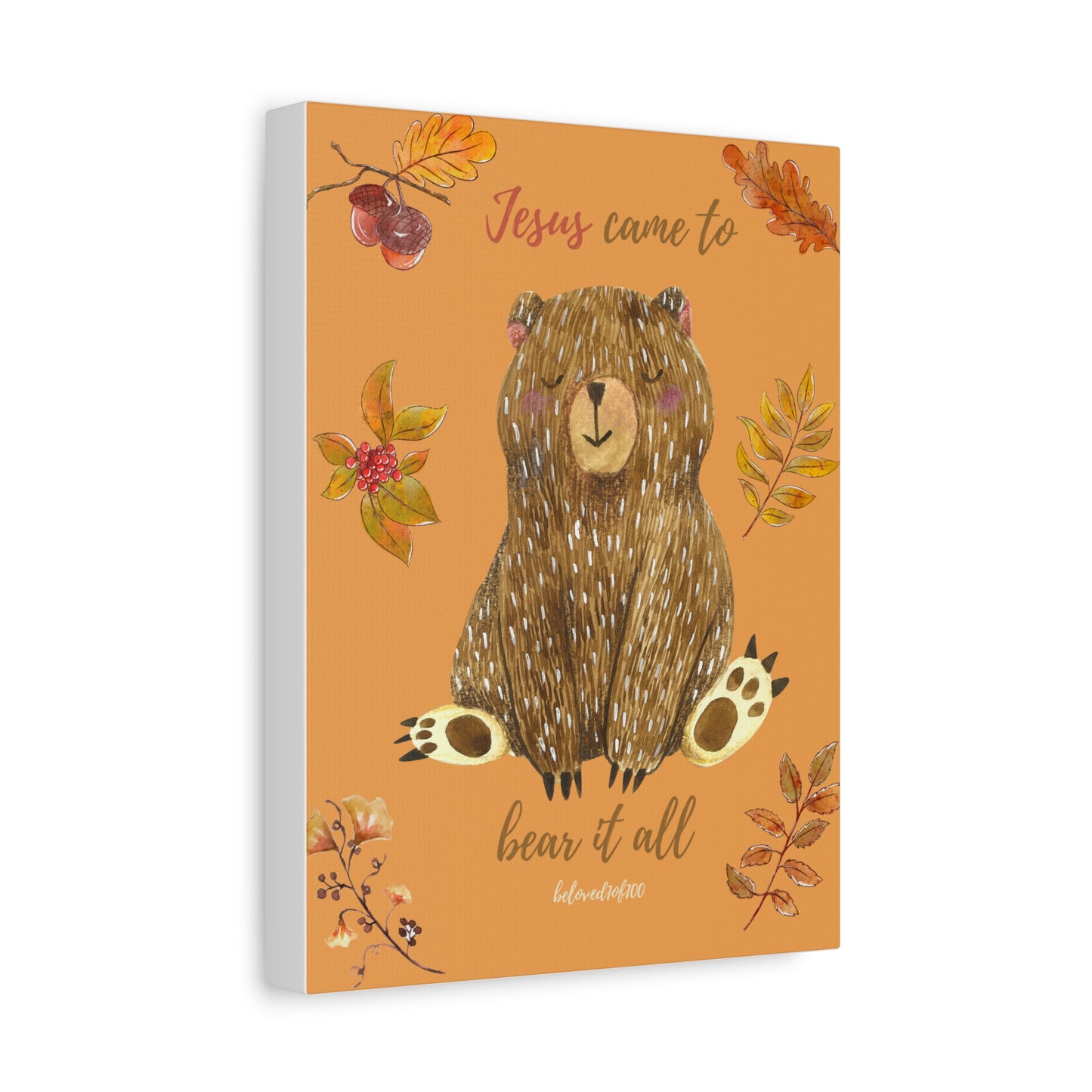 Canvas Print- Bear it all