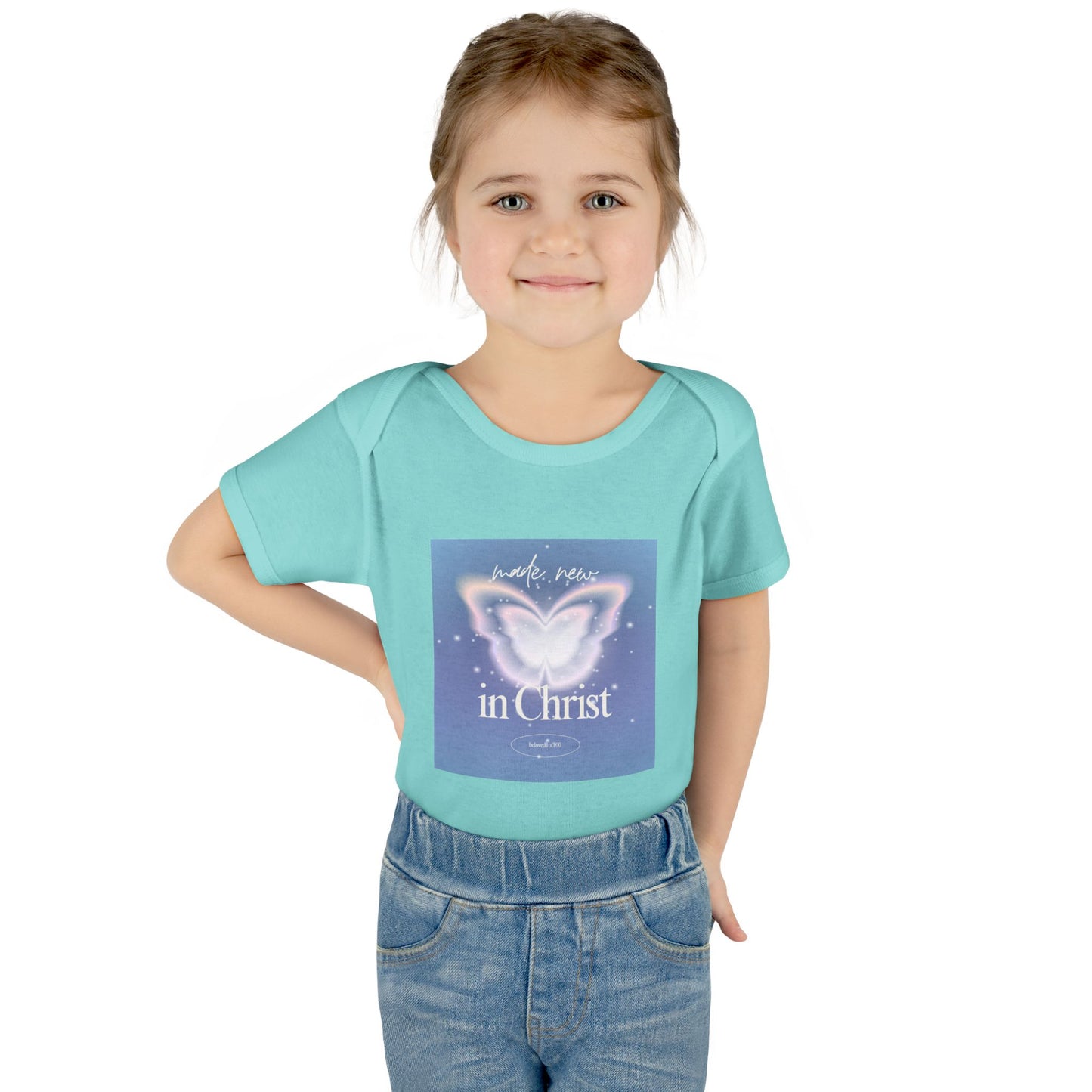 Infant/Toddler Onsie - Made New Butterfly