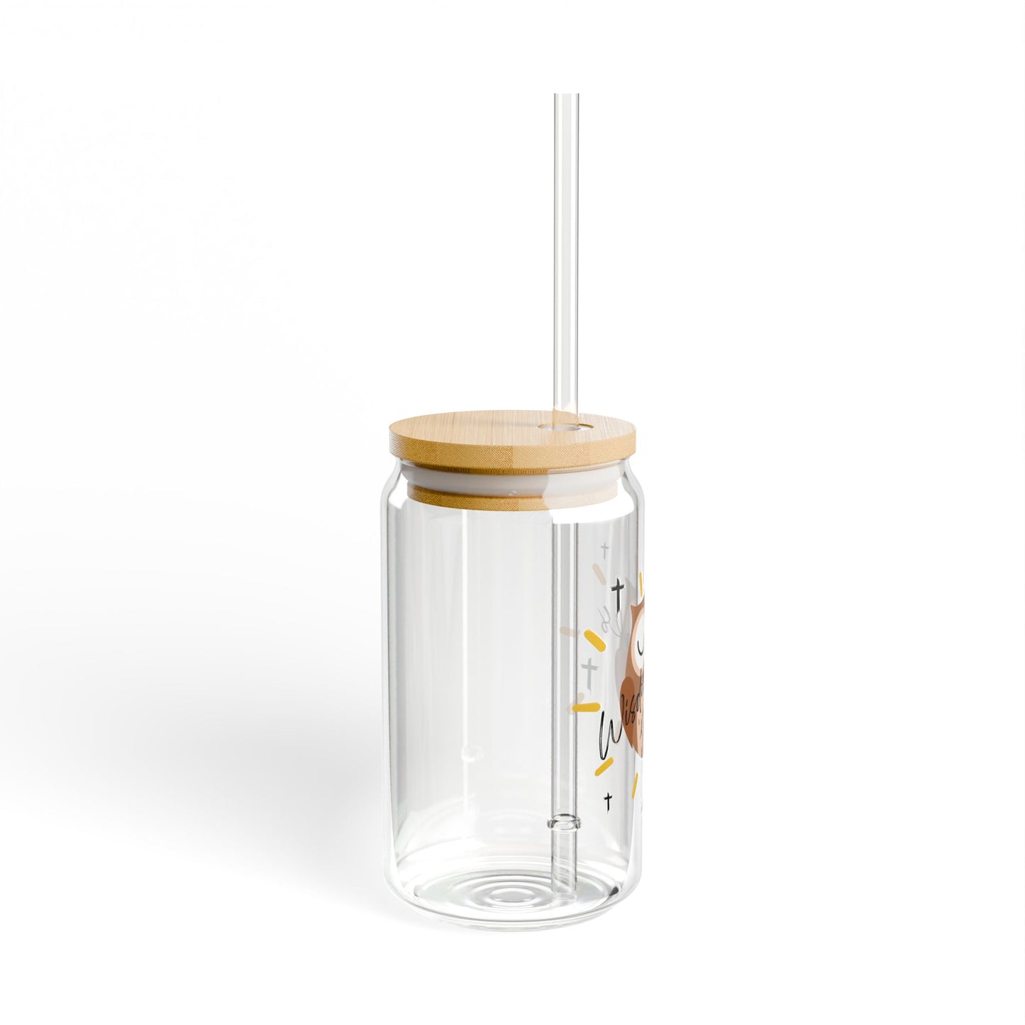 Glass Tumbler- Wisdom seeks Jesus
