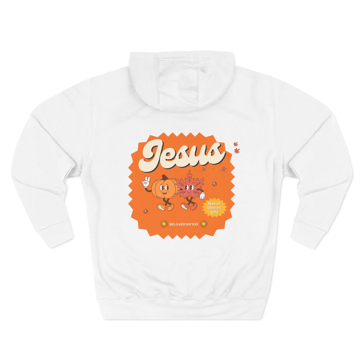 Hoodie - Jesus Never Leaves