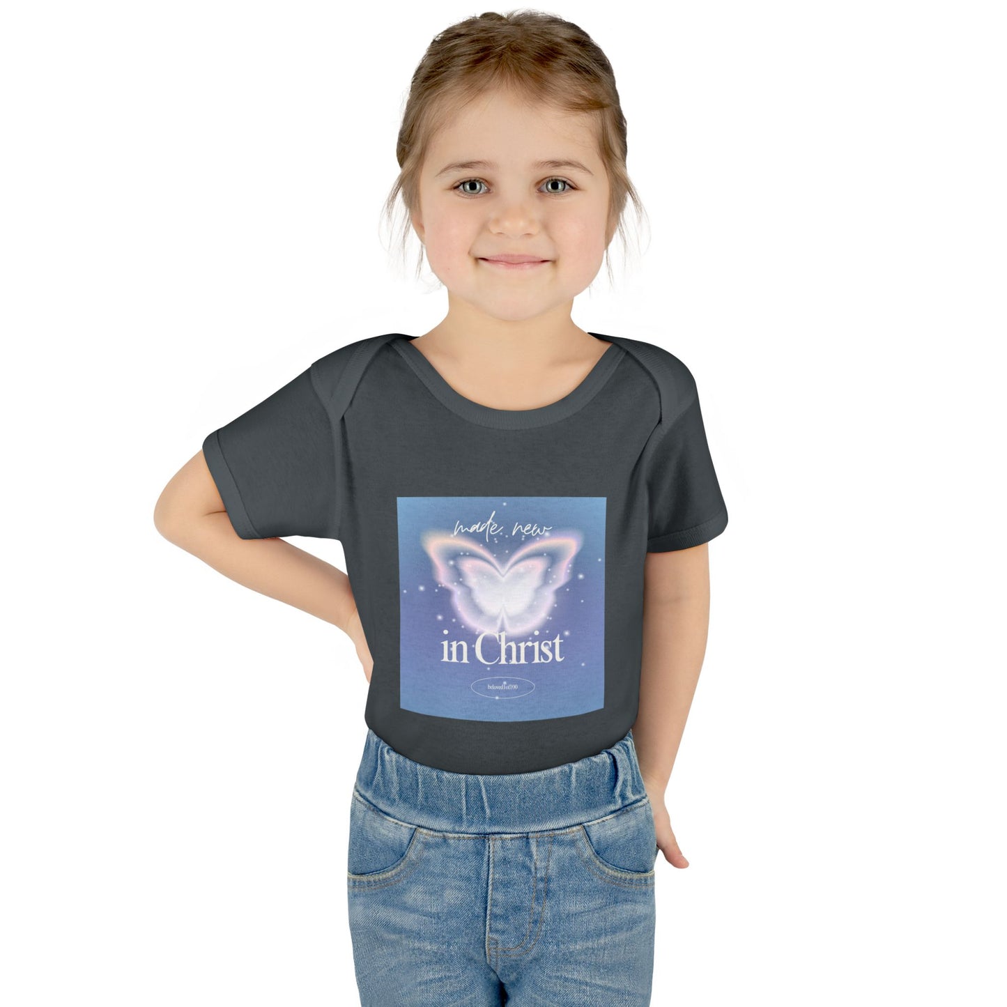 Infant/Toddler Onsie - Made New Butterfly