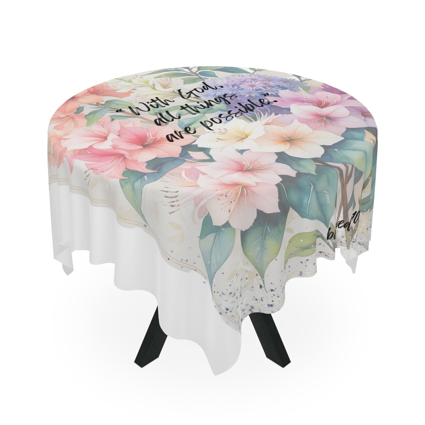 Tablecloth - With God Pattern