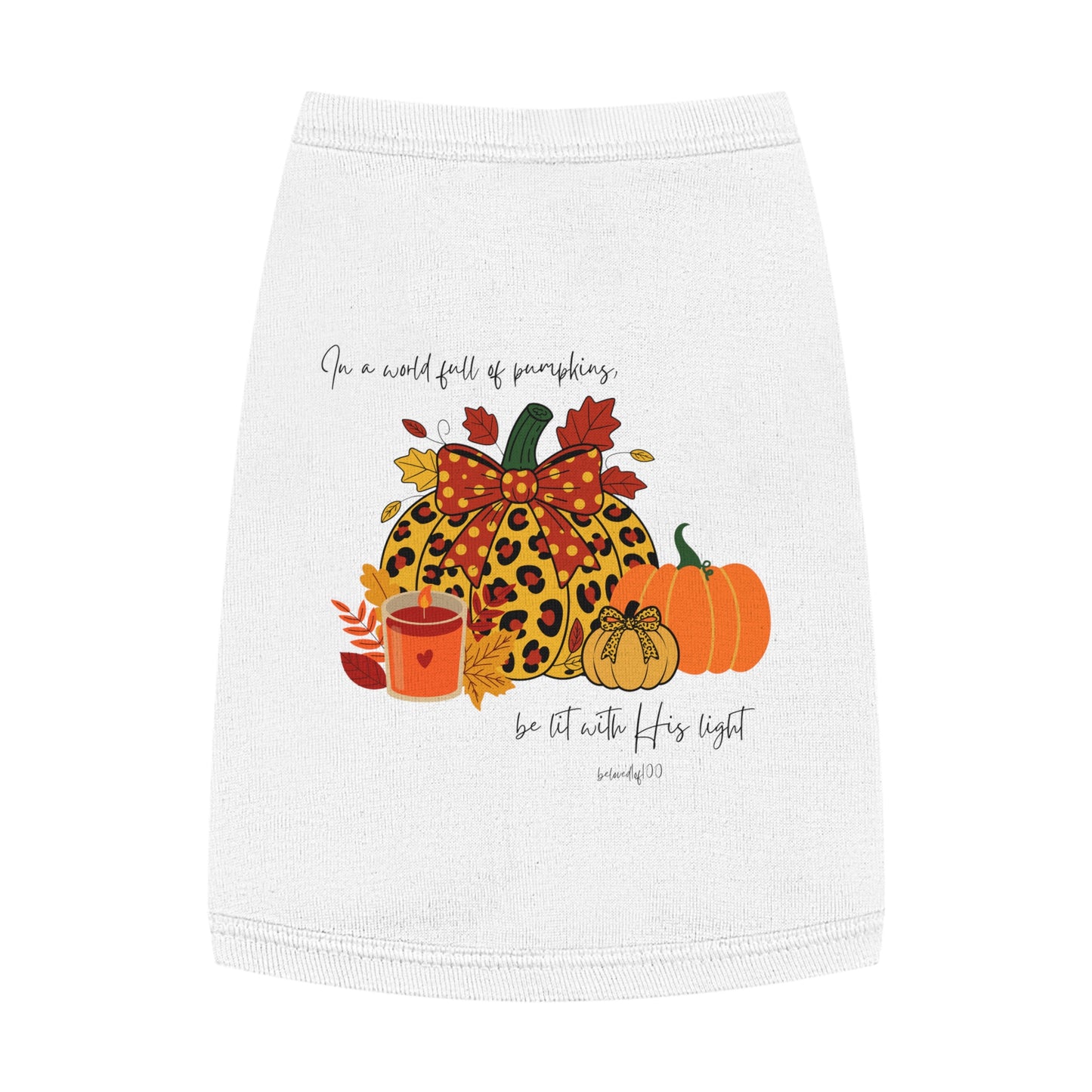 Pet Tee- Pumpkins