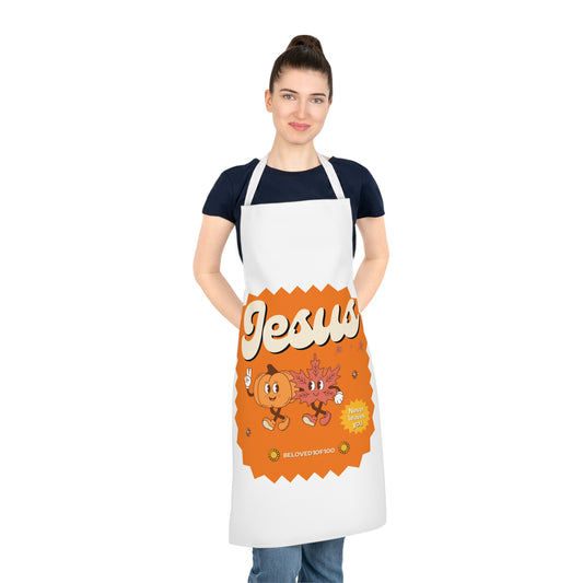 Apron - Jesus Never Leaves