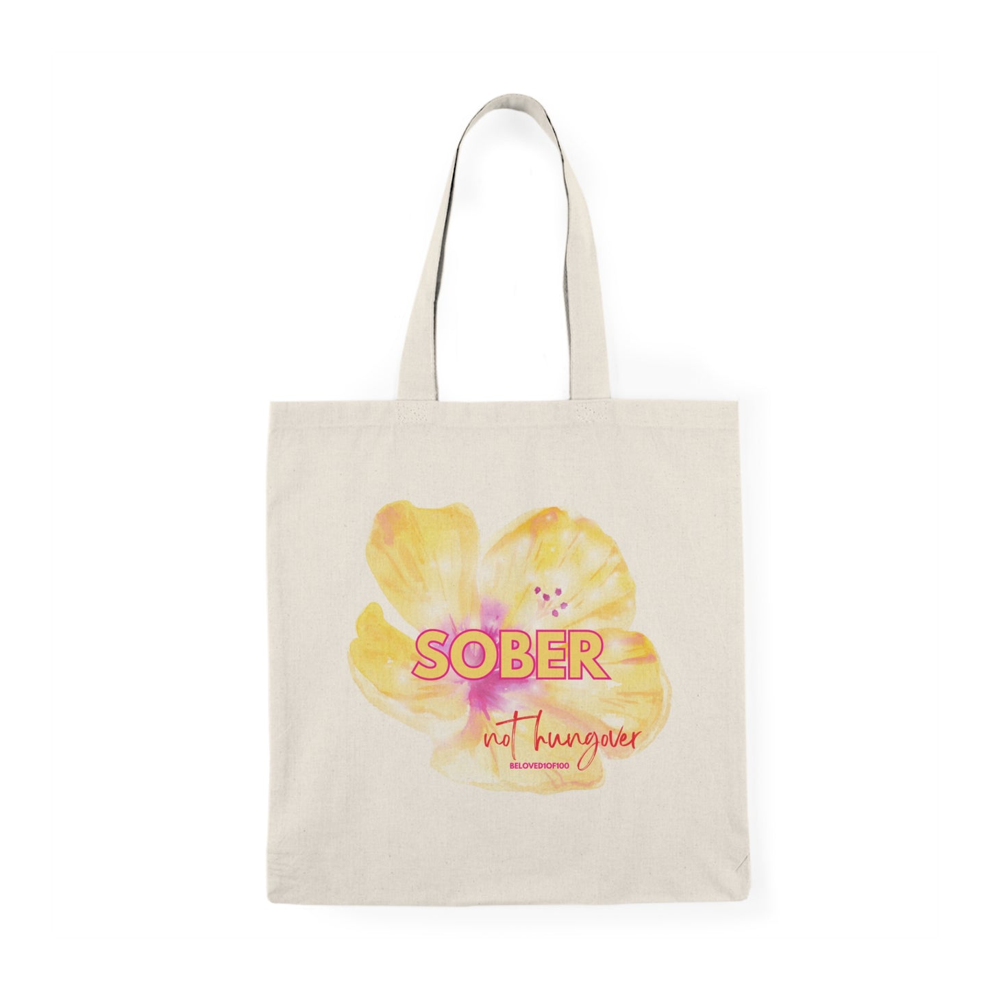 Tote Bag- Sober not hungover