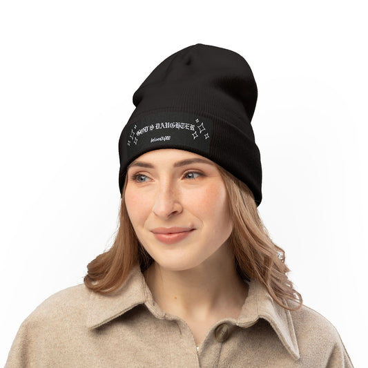 Knit Beanie - God's Daughter
