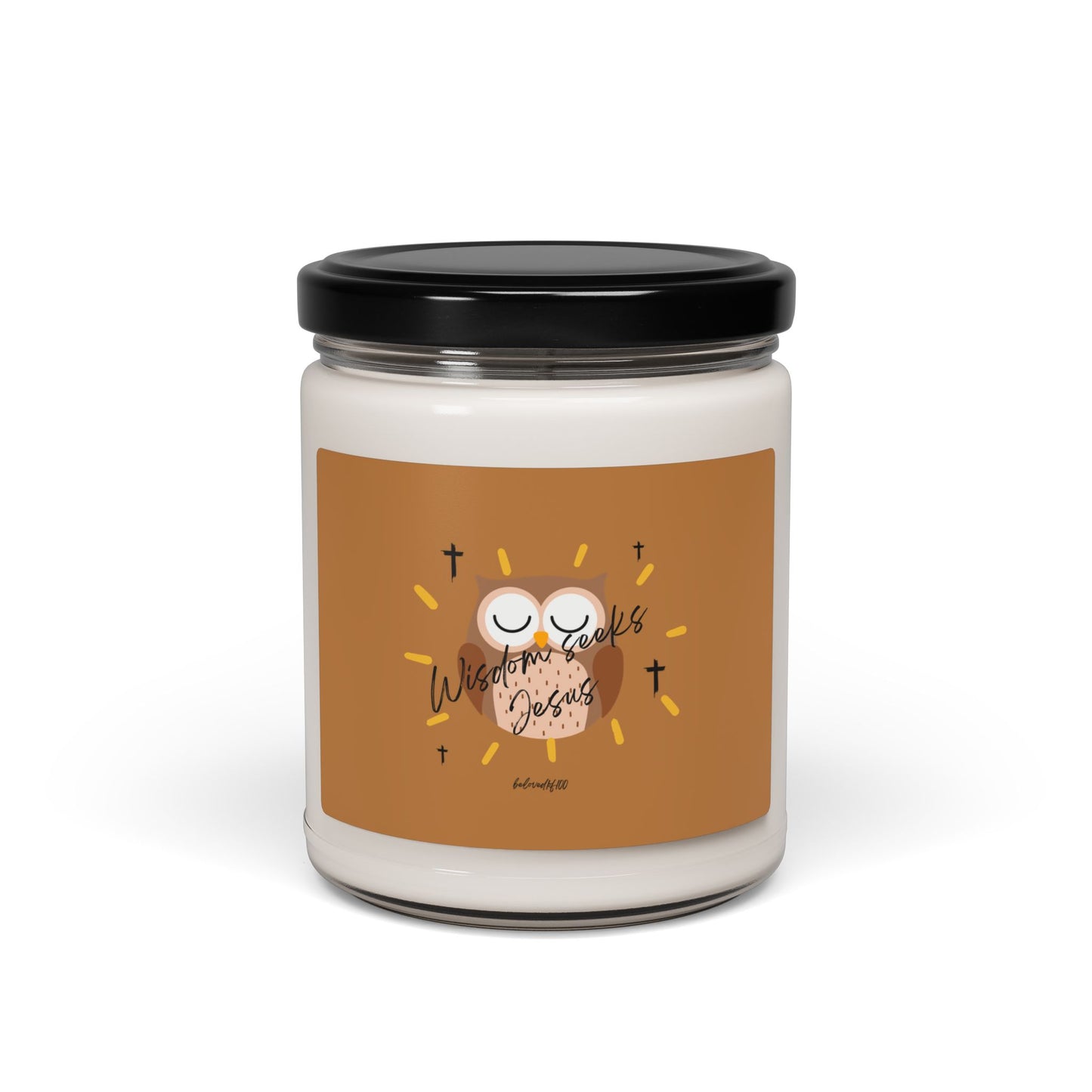 Soy Candle - Wisdom seeks Christ