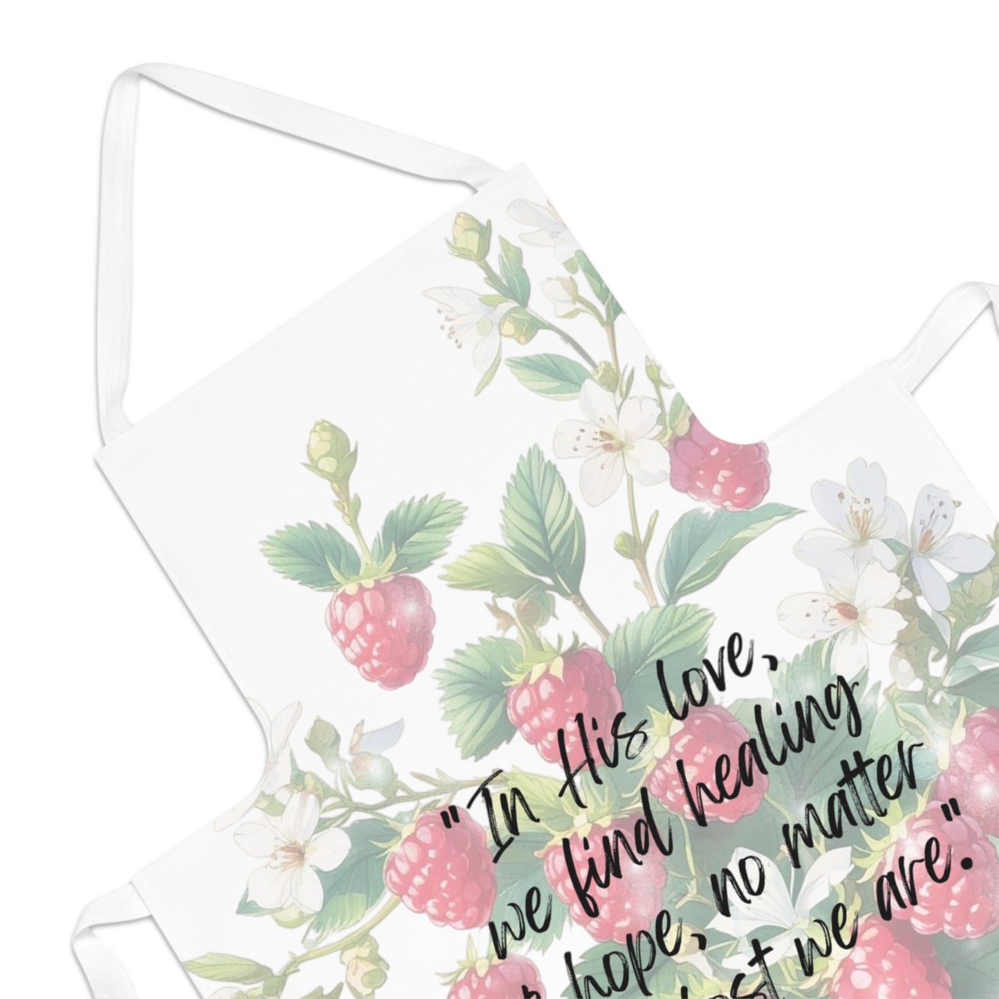 Apron - Raspberry Jasmine Pattern